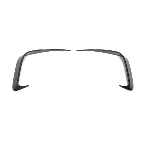 Car styling for BMW 3 Series G20 G28 2020 Trunk Rear fog lamp grille slats auto lights covers Stickers Carbon fiber Accessories